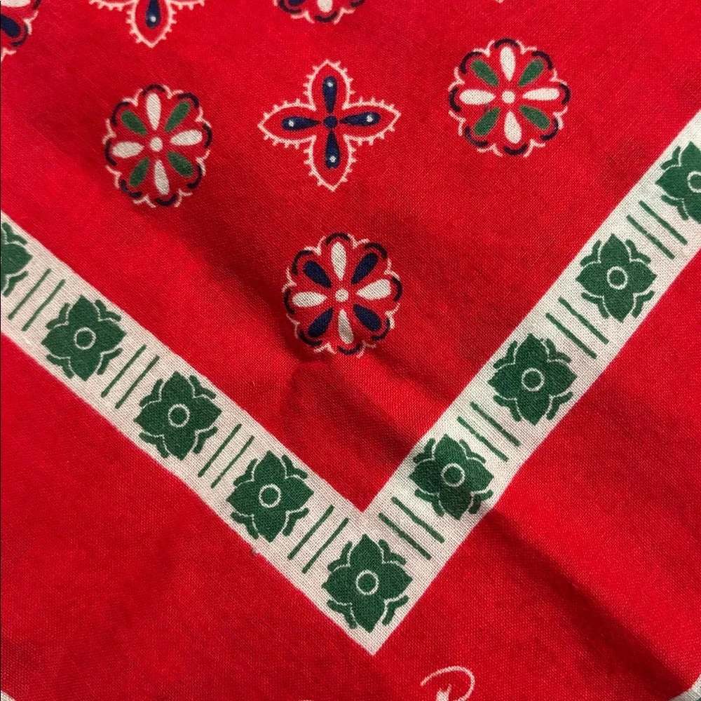 Vintage Avon Sweet Honesty Boho Print Bandanna